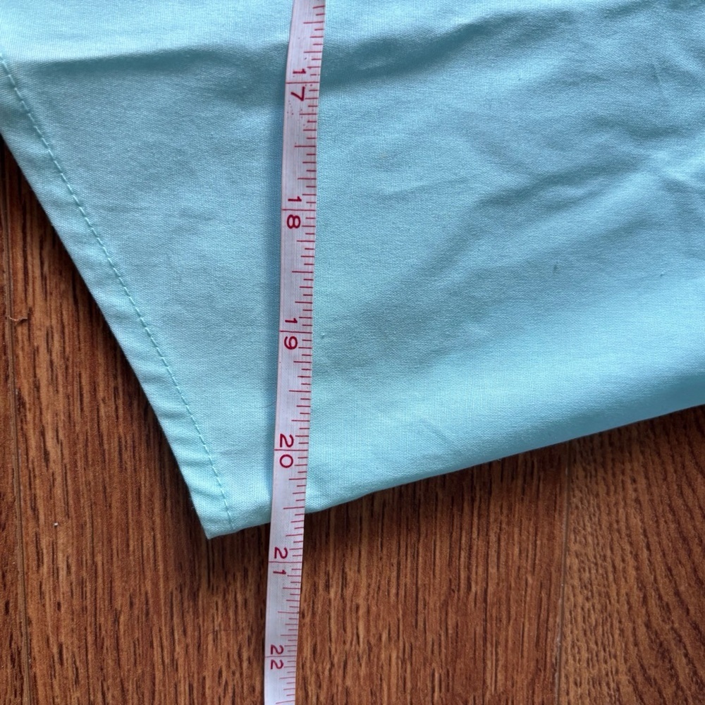 Chadwick’s mint stretch cotton button up shirt in size 14 - Picture 4 of 10
